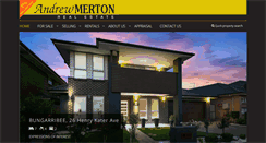 Desktop Screenshot of andrewmerton.com.au